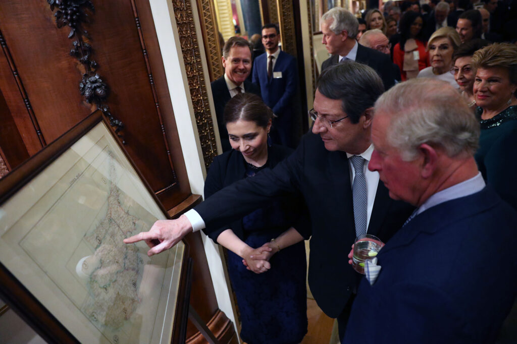 'Celebrating Cyprus' hosted by HRH The Prince of Wales at Buckingham Palace