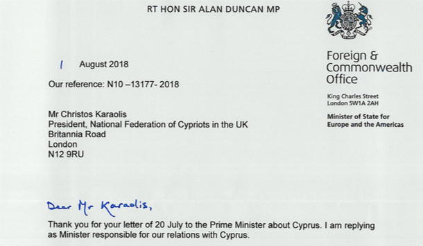 UK Government & Political Parties on the Cyprus Issue