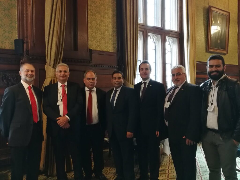 AKEL General Secretary meets with Cyprus APPG Chair, Shadow Ministers and MPs