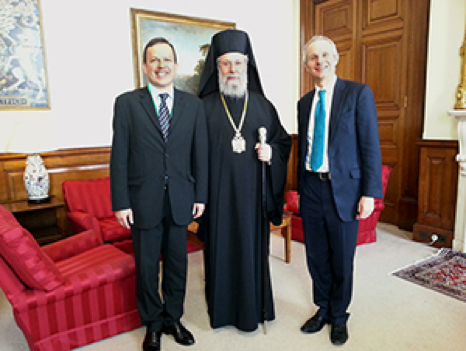 Cypriot religious leaders appeal for UK support to protect cultural and religious heritage
