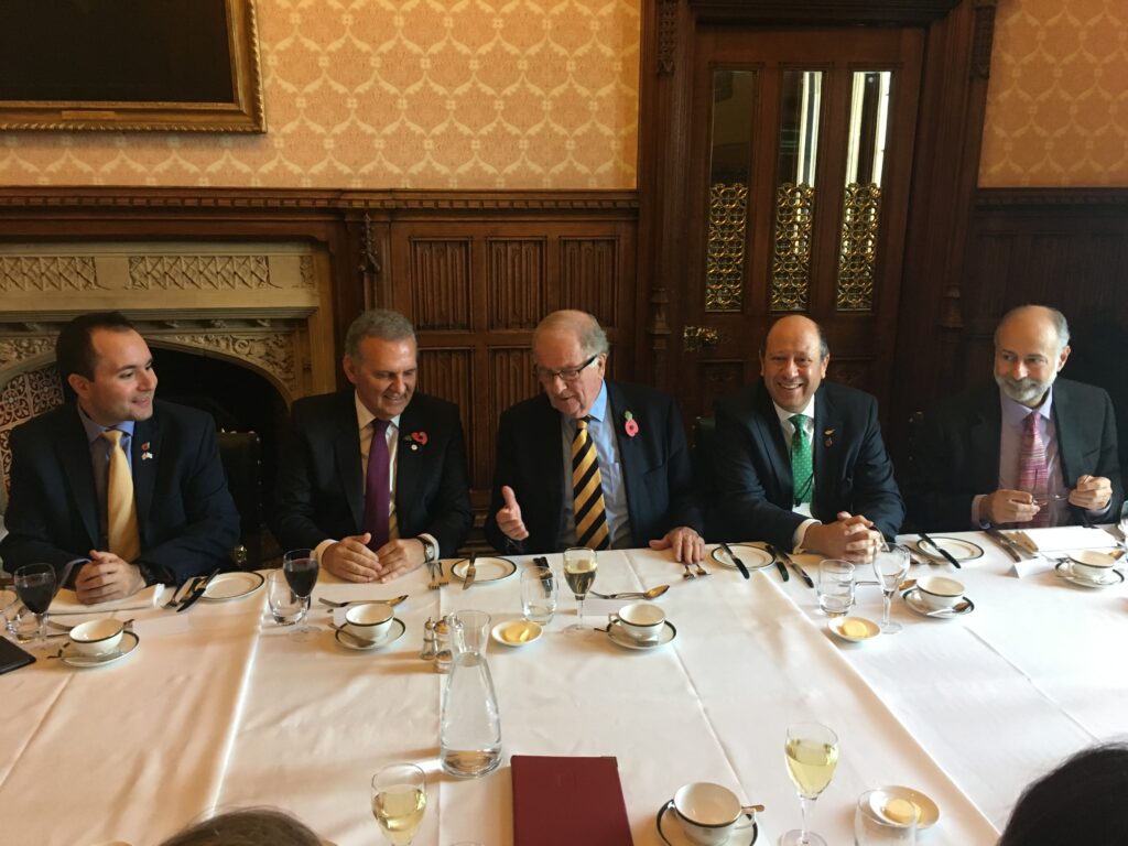 APPG for Cyprus lunch with Presidential Commissioner Photis Photiou