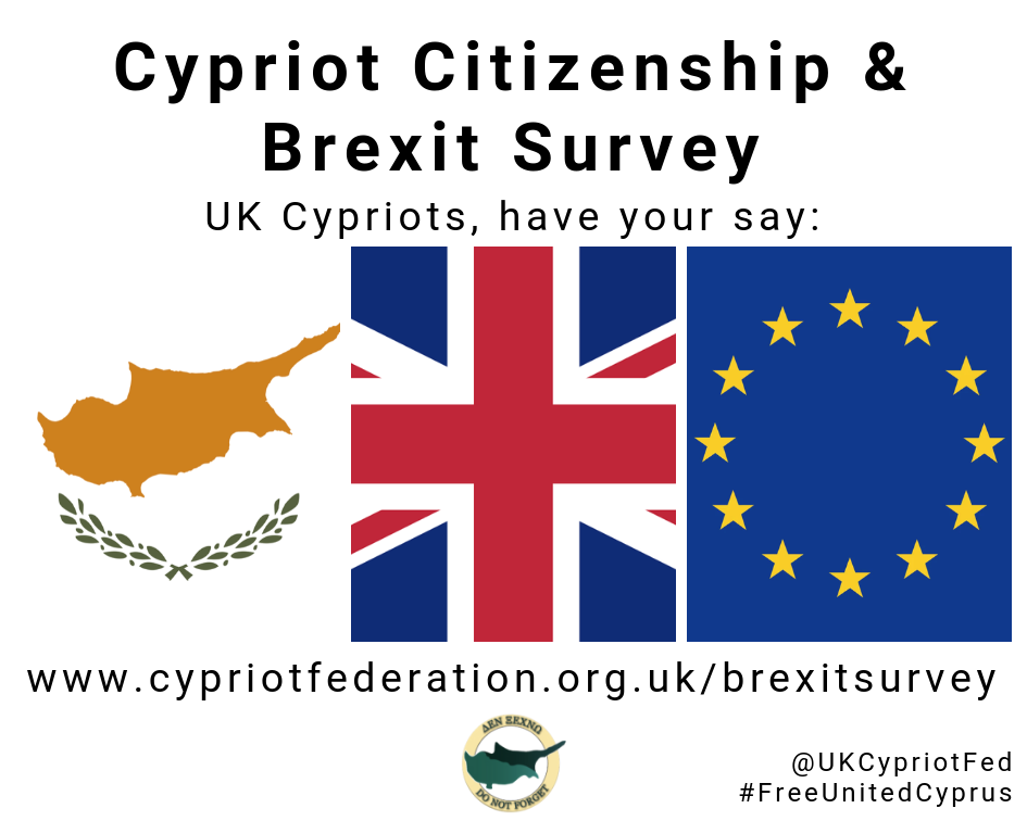 Federation launches survey on Cypriot citizenship & Brexit