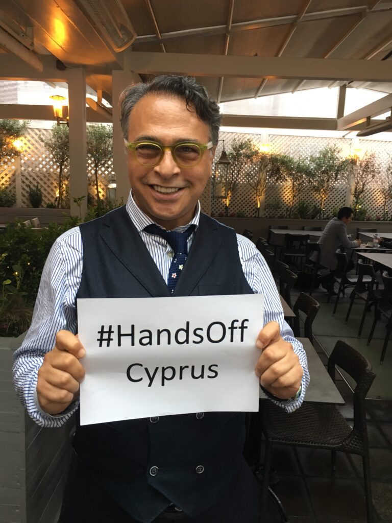 Barbaros Sansal calls for #HandsOffCyprus