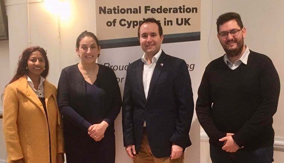 Cypriot Federation meets with Luciana Berger MP
