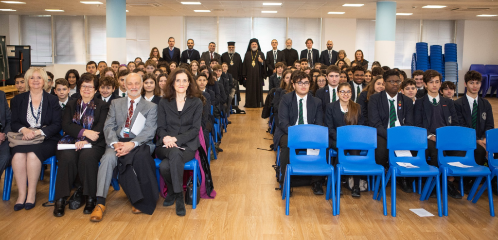 St Andrew the Apostle School Delighted to Welcome Archbishop Nikitas