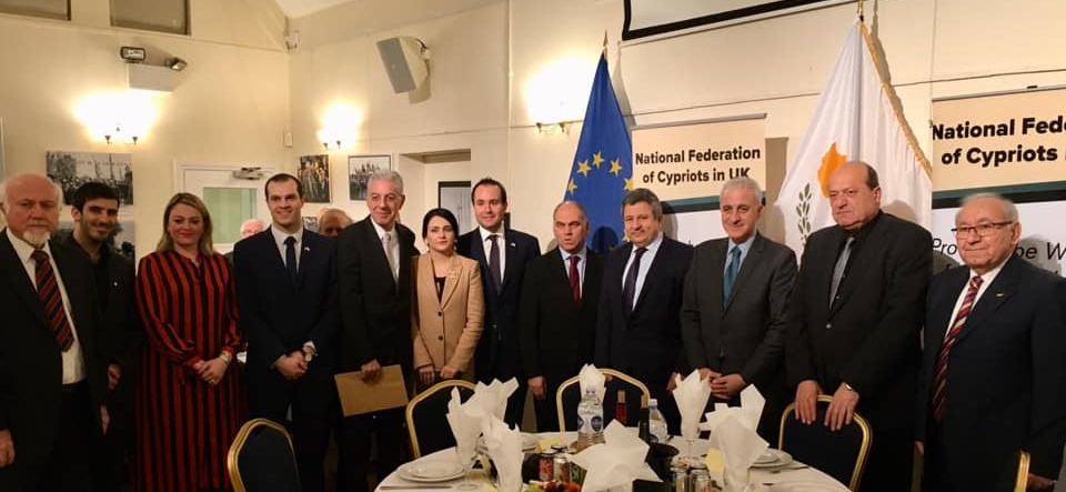 Federation hosts working dinner in honour of the Minister of Education & Culture of the Republic of Cyprus