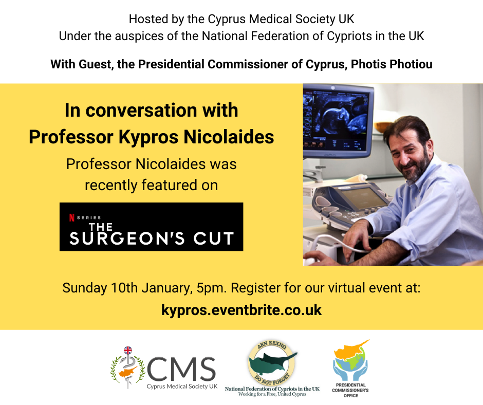 Upcoming interview with Professor Kypros Nicolaides
