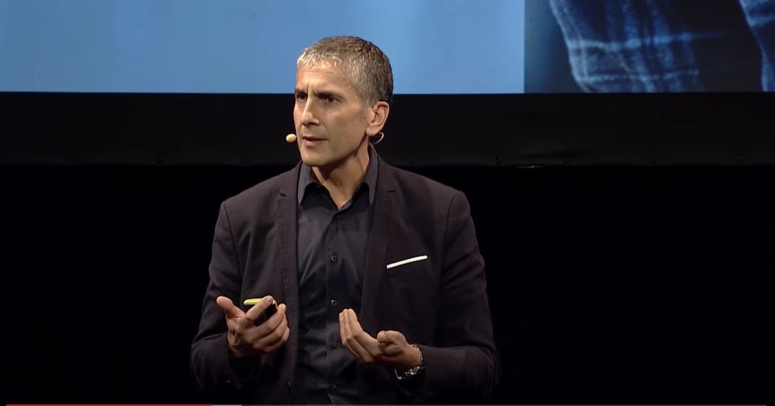 Toumazis-giving-a-TED-talk