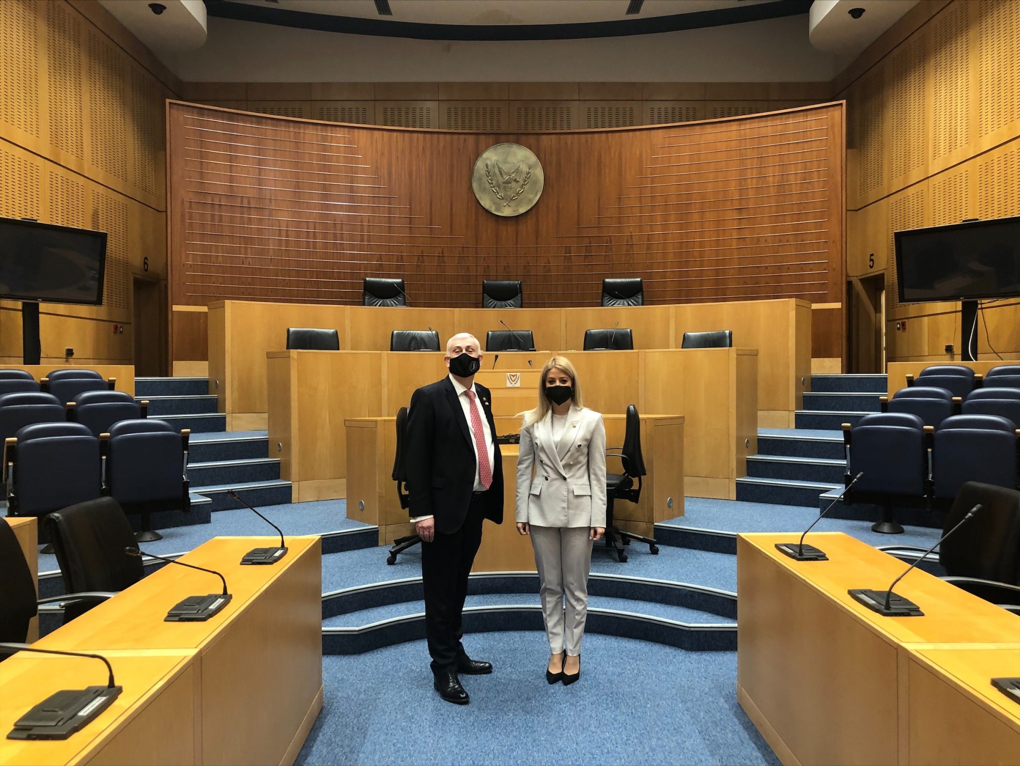 Speaker visits Cyprus