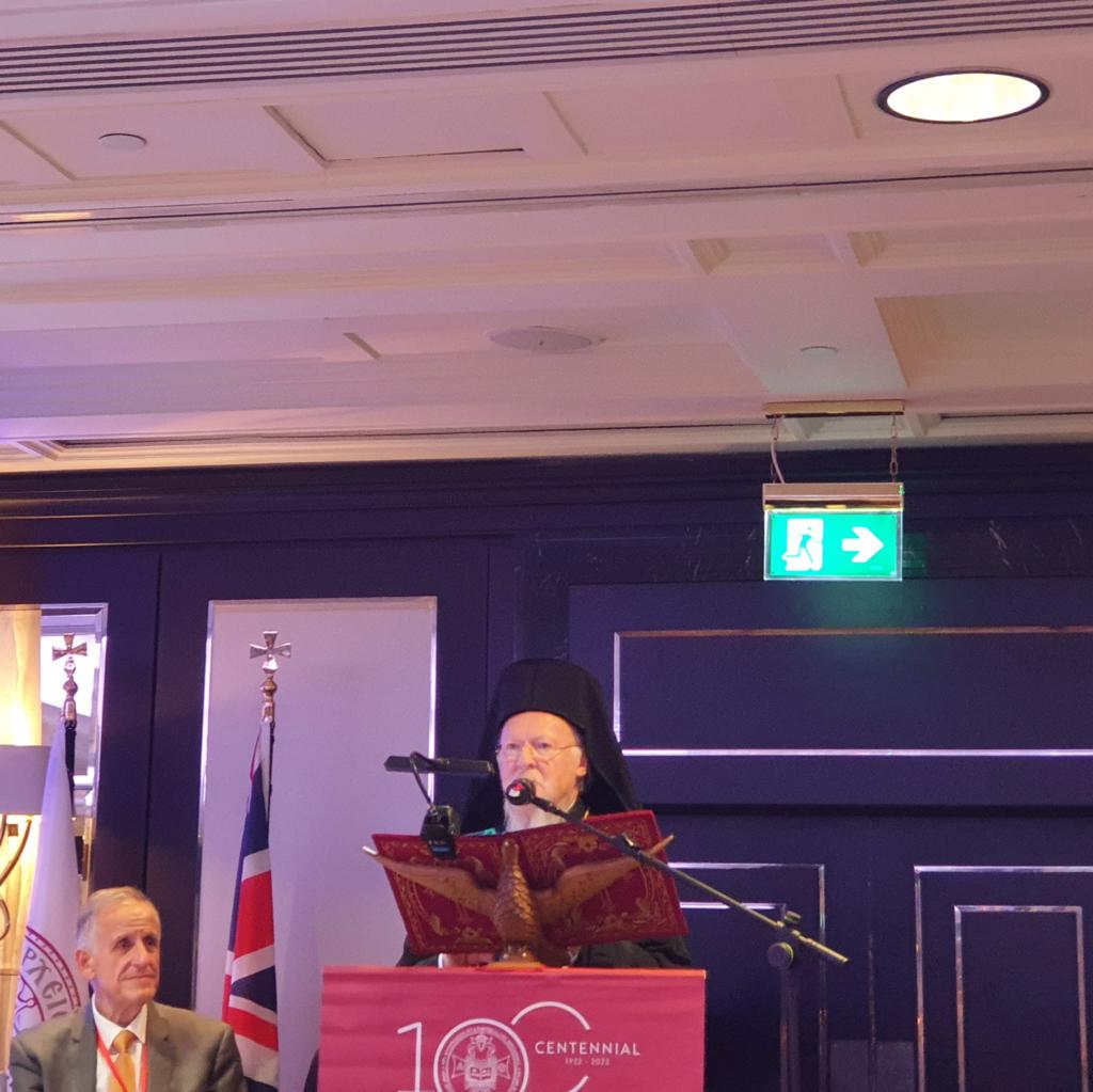 Archdiocese of Thyateira & GB centennial anniversary Patriarch