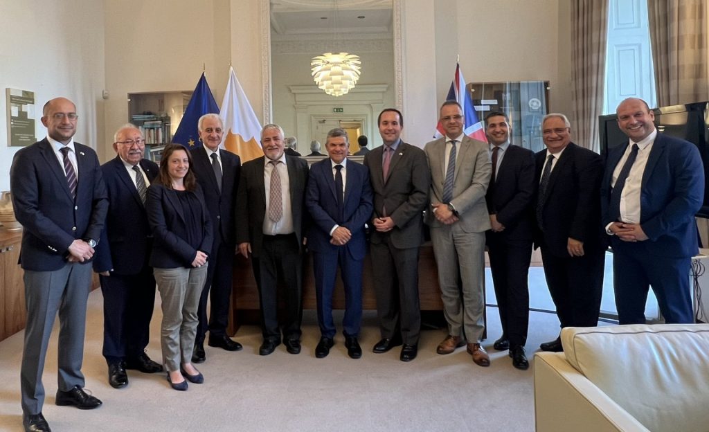 Federation meets with Minister of Energy, Commerce and Industry, Mr George Papanastasiou