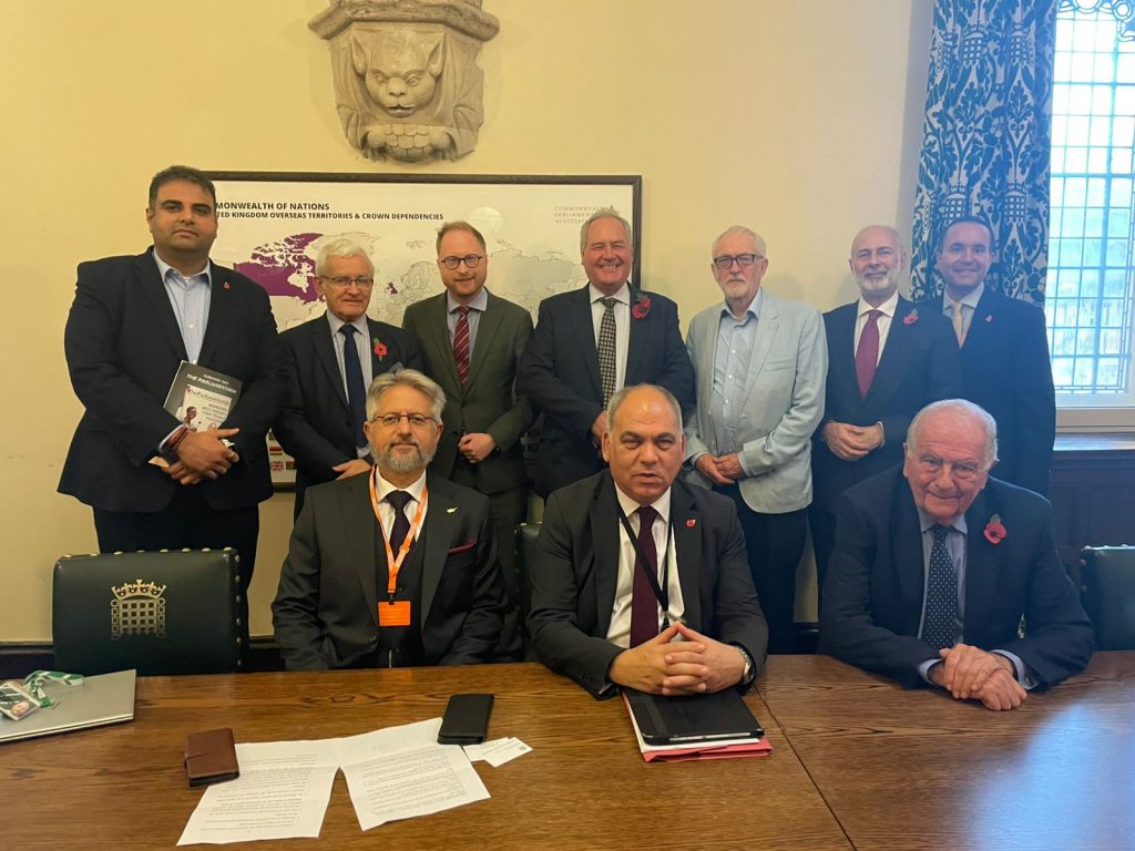 Bambos Charalambous MP re-elected Cyprus APPG Chair with Cross-Party Officer Team