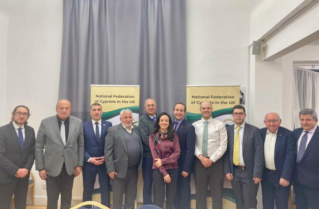 Federation Officers host a working dinner with EU Commissioner Costas Kadis